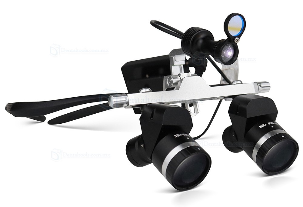 YWJ-MG11U Lupa binoculare dental lupa m&eacute;dica ergon&oacute;micas de aumento ajustable con LED